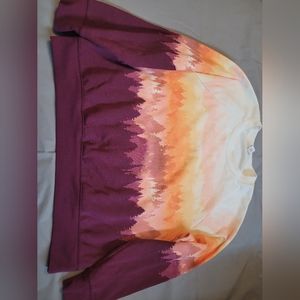 Ombre crewneck